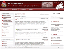Tablet Screenshot of kppspzawiercie.pl